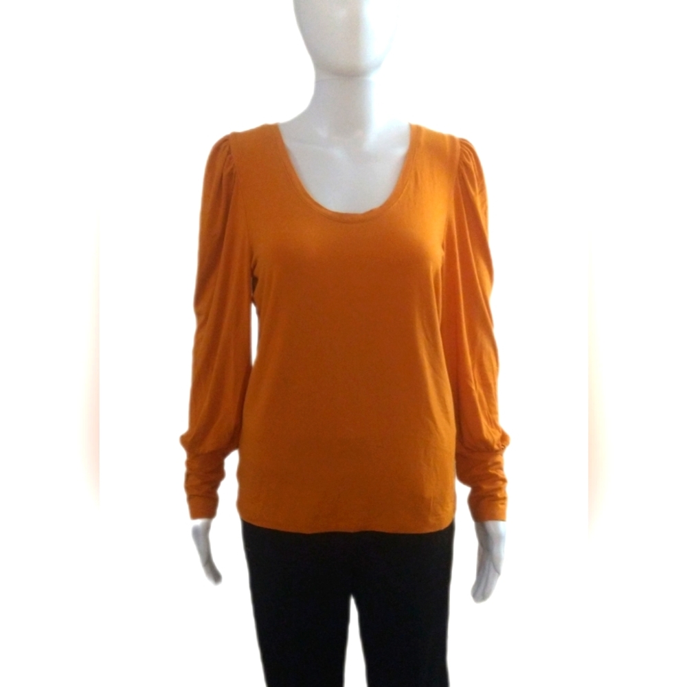 Ann Taylor LOFT Golden Long Sleeve Blouse